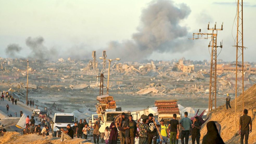 Nach fast zwei Jahren Krieg im Gazastreifen ist die humanitäre Lage in dem abgeriegelten Küstenstreifen katastrophal. Foto: Jehad Alshrafi/AP/dpa