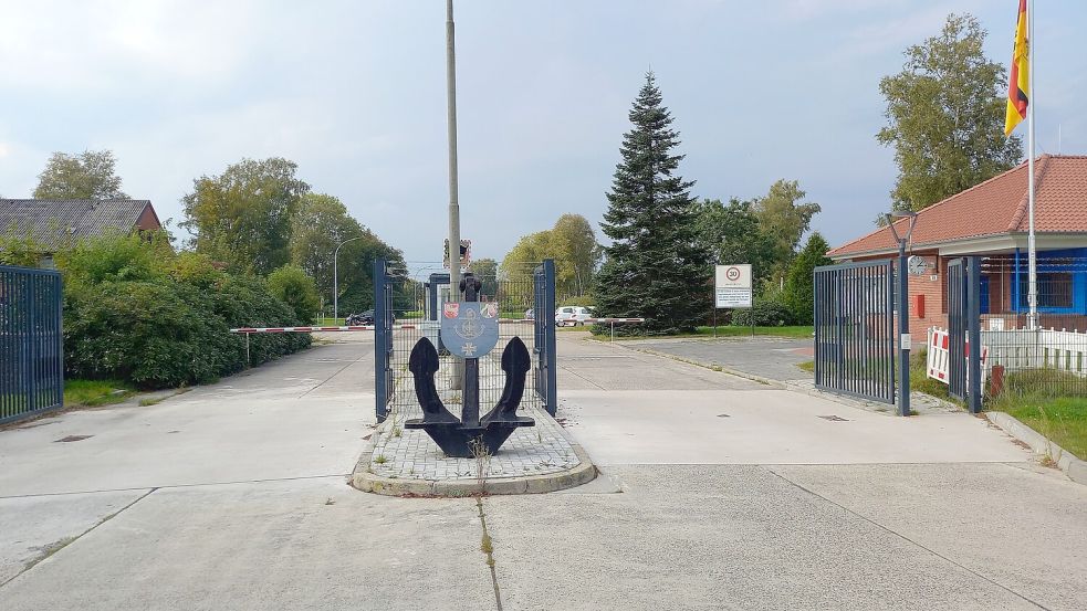 Das Materiallager in Weener könnte ab dem kommenden Jahr unter dem Namen Rheiderland-Kaserne firmieren. Foto: Bundeswehr