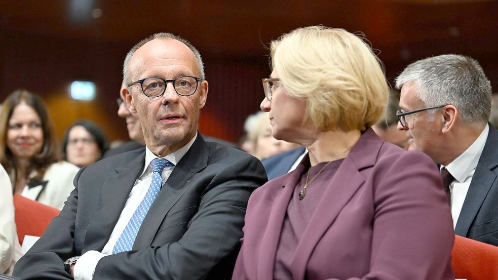 Bundesratspräsidentin Anke Rehlinger, die Ministerpräsidentin des Saarlands, richtet die Einheitsfeier aus. Foto: Jean-Christophe Verhaegen/POOL A