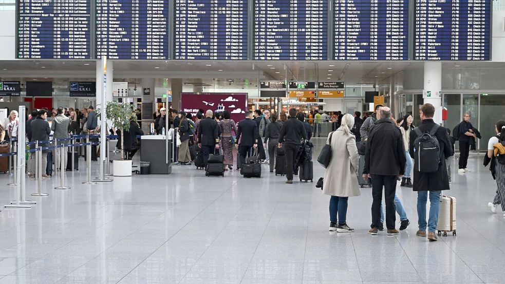 Am Flughafen München kam es zu Flugausfällen. Foto: Felix Hörhager