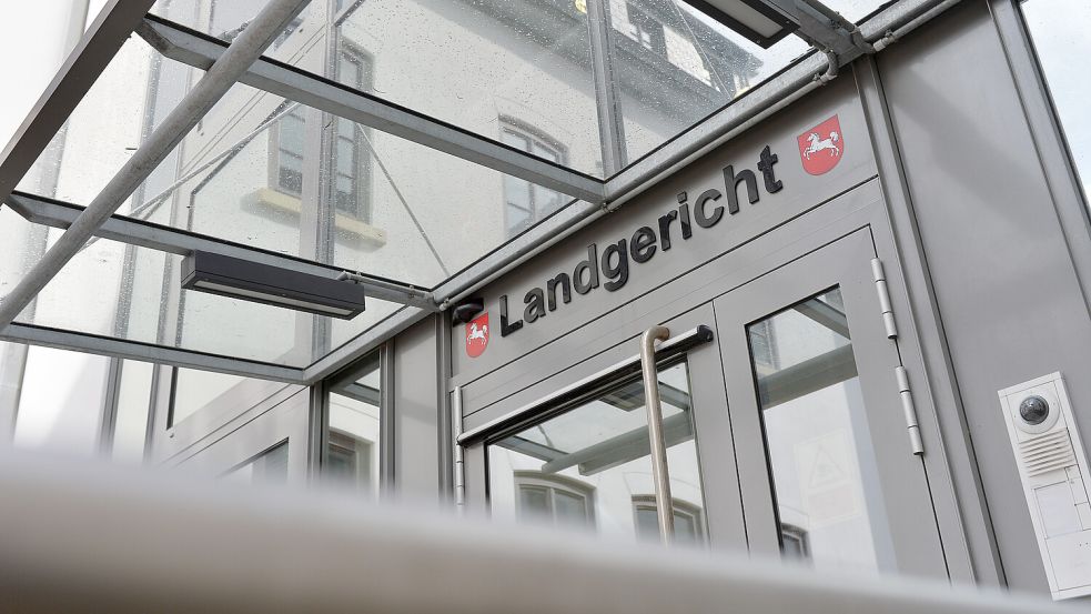 Vor dem Landgericht Aurich ging es um sexuelle Nötigung. Foto: Klaus Ortgies