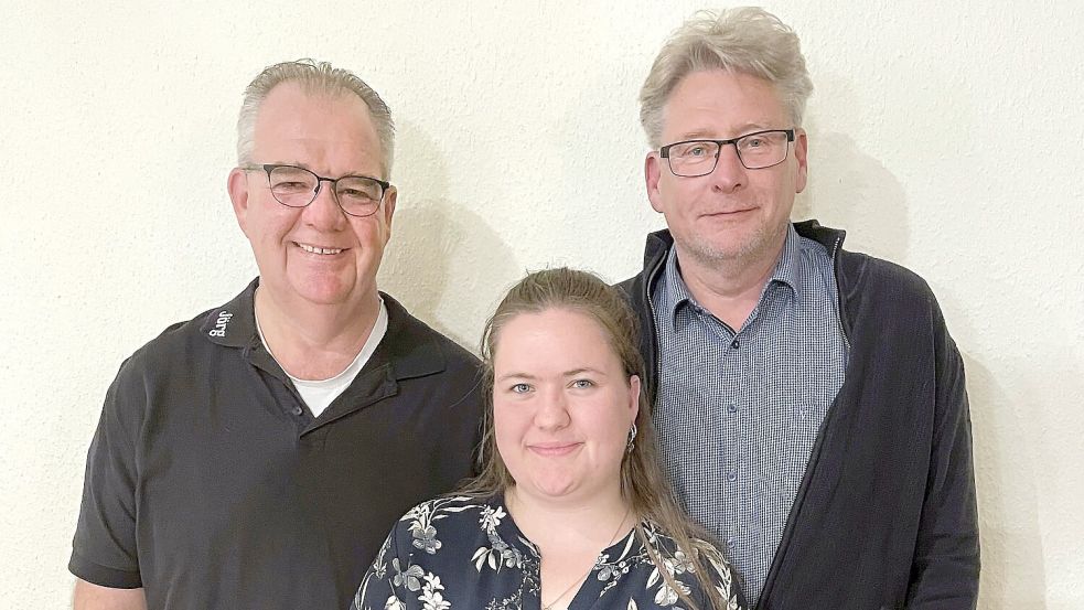 Die Führung des Oldtimer-Clubs liegt jetzt in ihren Händen (von links): Jörg Schäfer, Melanie Basse und Onno Sikken. Foto: privat