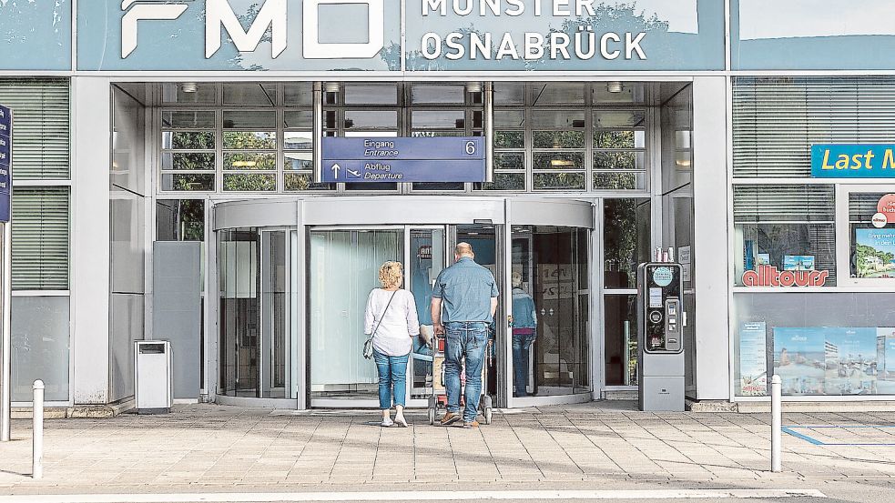 Der Flughafen Münster/Osnabrück bangt um die Lufthansa-Verbindung nach München – aus der Region wächst der Druck auf Politik und Airline. Foto: André Havergo