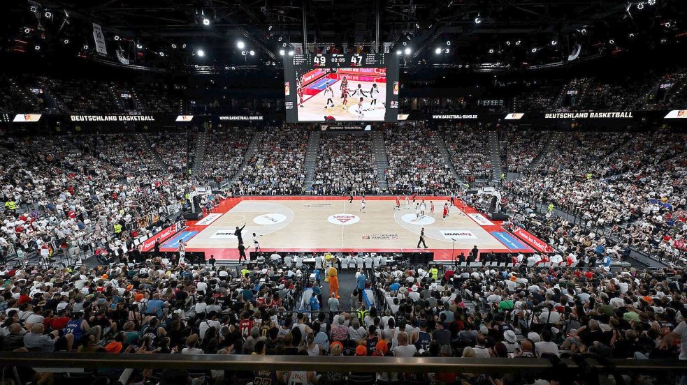 Der SAP Garden in München soll Austragungsort des Top Four der Basketball-Bundesliga werden. Foto: Sven Hoppe