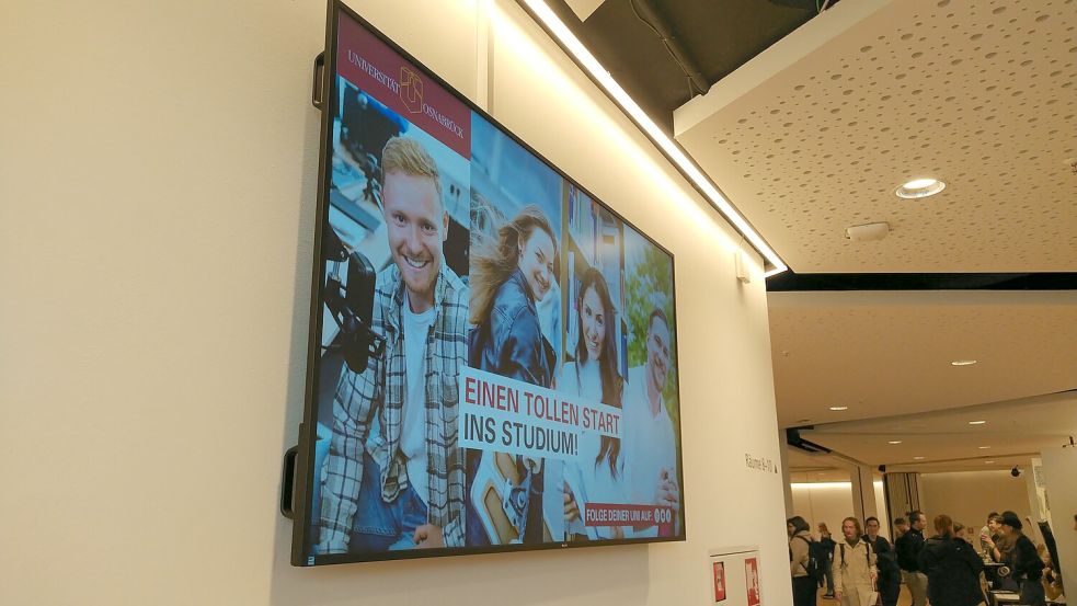 Die Universität Osnabrück wünscht 3500 jungen Menschen einen tollen Start ins Studium. Foto: Julian Blome