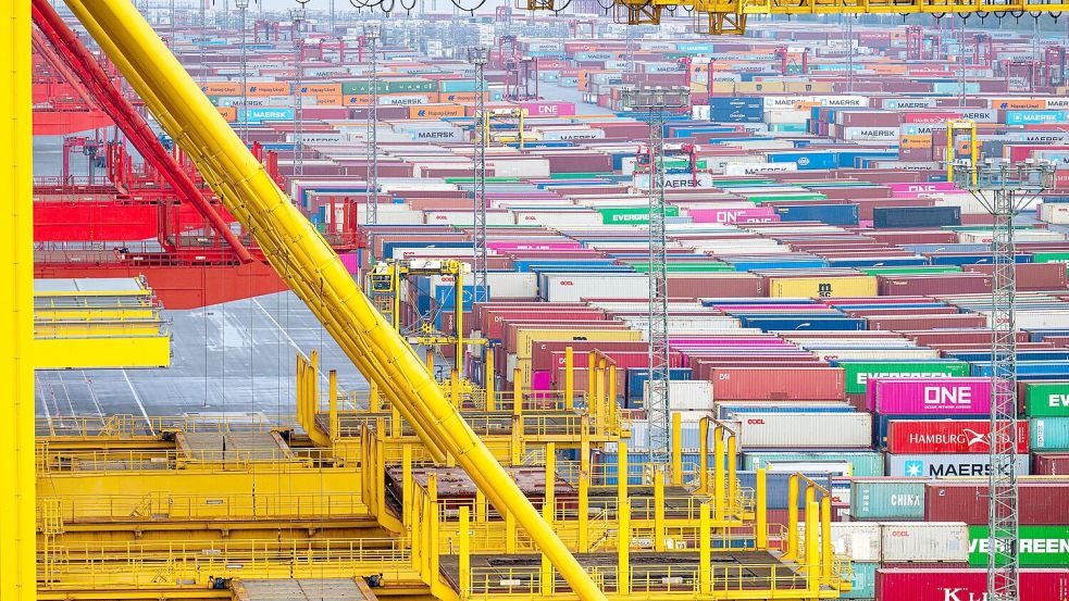 Zölle bremsen die Exportnation Deutschland. (Symbolbild) Foto: Sina Schuldt