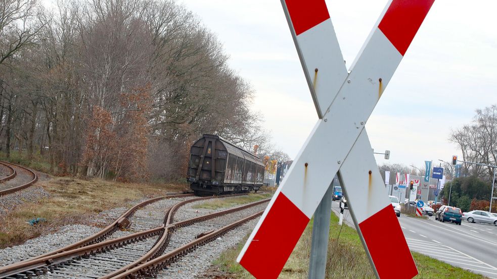 Gleisanlagen in Aurich. Foto: Romuald Banik