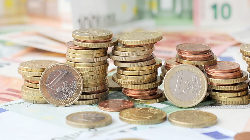 Mit einem Rekord-Defizit in zweistelliger Millionenhöhe plant der Landkreis Aurich für den Haushalt 2025.Foto: DPA