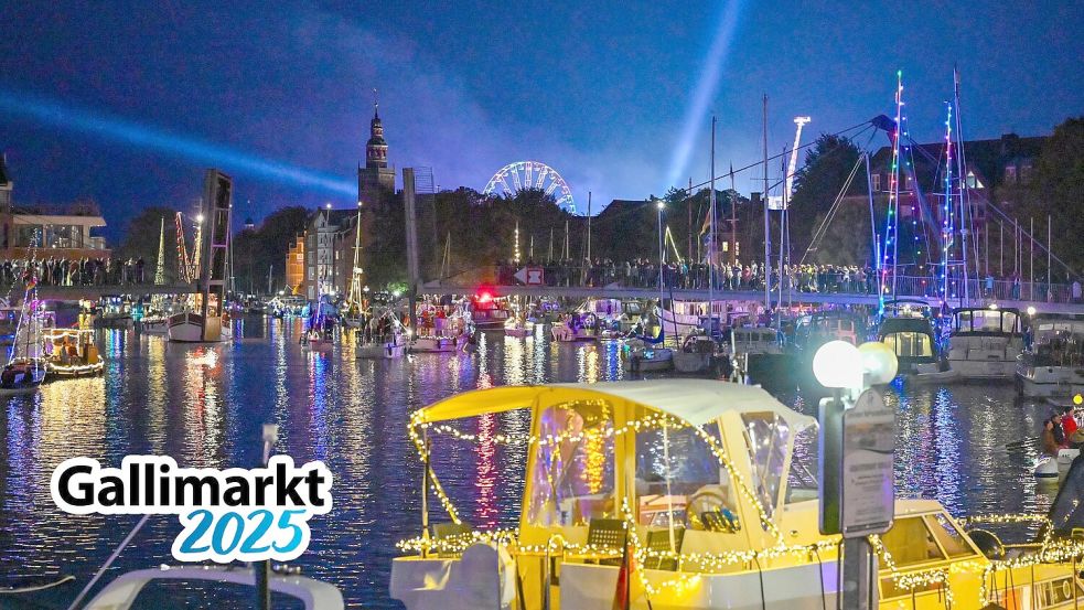Die Lampionfahrt gehört zum Gallimarkt-Programm am Samstag. Foto: Klaus Ortgies