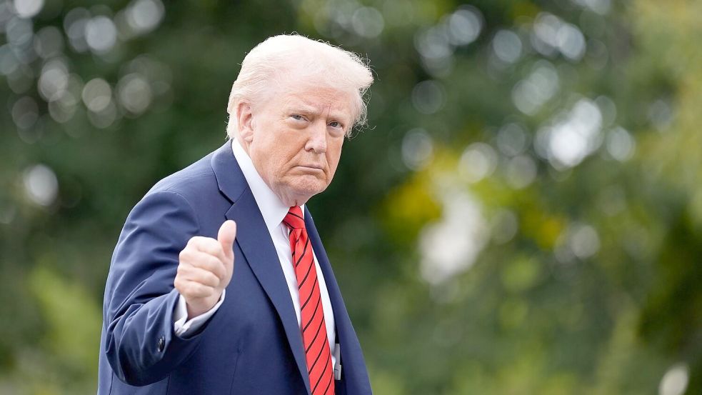 US-Präsident Trump reist nach Israel und Ägypten. Foto: Alex Brandon/AP/dpa