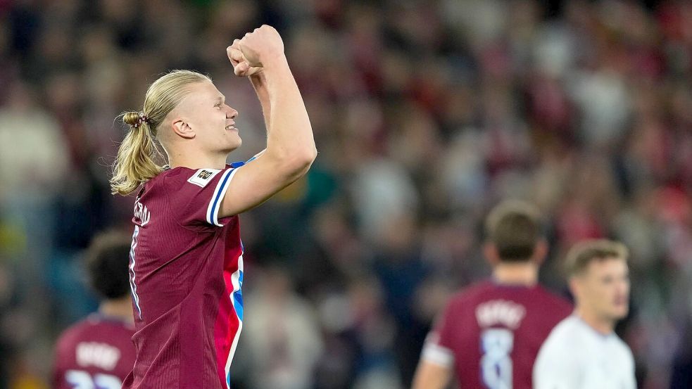 Erling Haaland zeigte mal wieder seine Extraklasse. Foto: Fredrik Varfjell/NTB/dpa