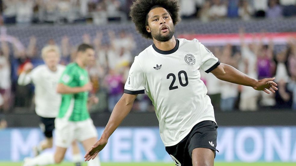 Serge Gnabry hat schon gegen Nordirland getroffen - zuletzt im September. Foto: Rolf Vennenbernd