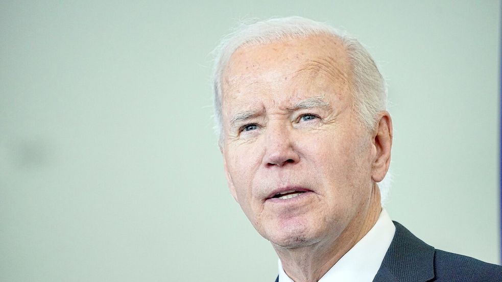 Joe Biden bekommt eine Strahlentherapie. (Archivbild) Foto: Michael Kappeler