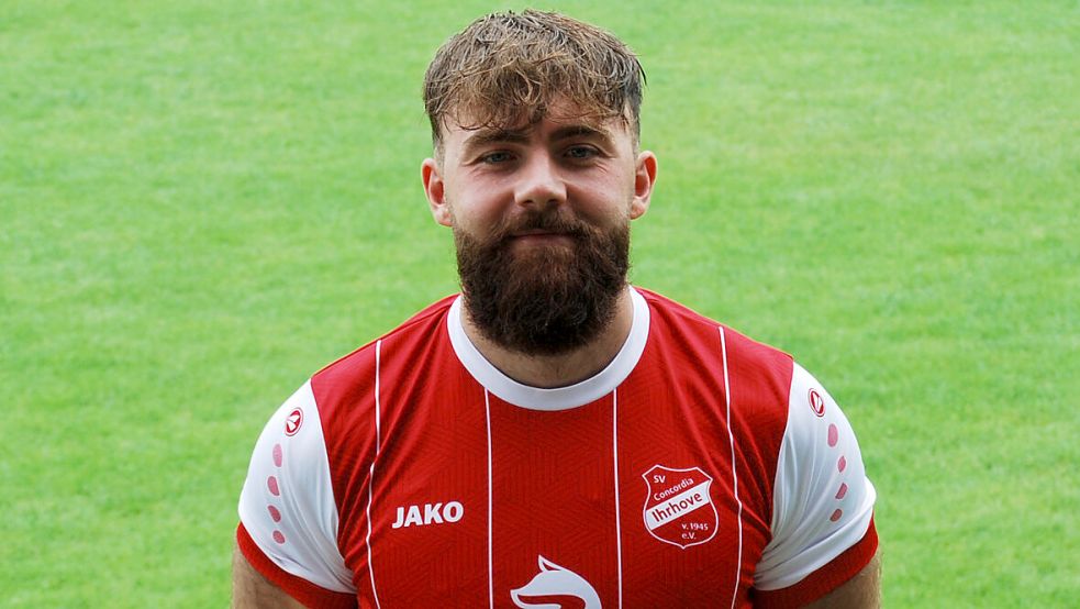 Erzielte beim Auswärtsspiel in Emden zwei Treffer: Concordia-Spieler Arlind Jonjic. Foto: Marco Reemts