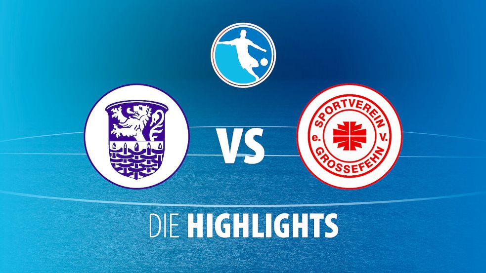 Jede Woche zeigen wir ein Spiel der Fußball-Bezirksliga Weser Ems 1 im Livestream. Hier gibt es die Höhepunkte der Partie Hage gegen Großefehn.