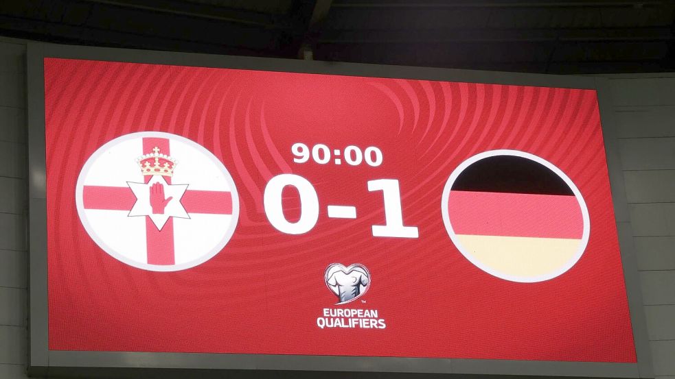 Das Ergebnis war das Beste und Wichtigste aus deutscher Sicht in Belfast. Foto: Christian Charisius