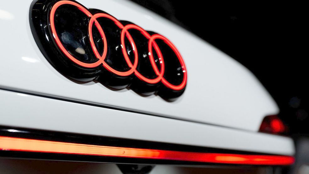 Die vier Audi-Ringe. (Symbolbild) Foto: Sven Hoppe