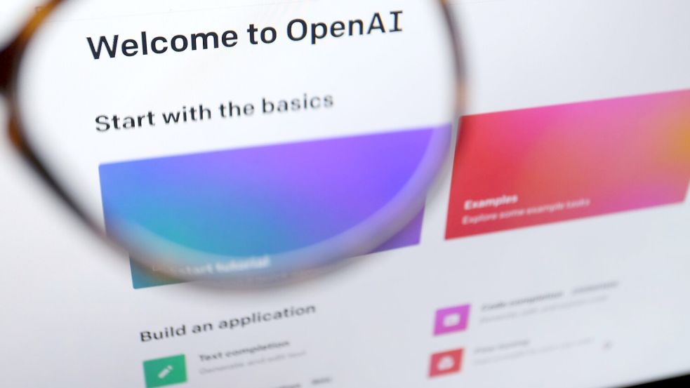 ChatGPT von OpenAI löste vor rund drei Jahren den Hype um künstliche Intelligenz aus. (Archivbild) Foto: Karl-Josef Hildenbrand