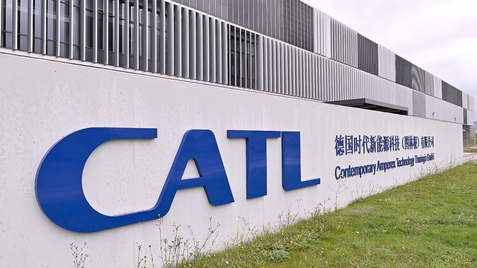 Der Batteriehersteller CATL erweitert sein Testzentrum bei Arnstadt. Foto: Martin Schutt