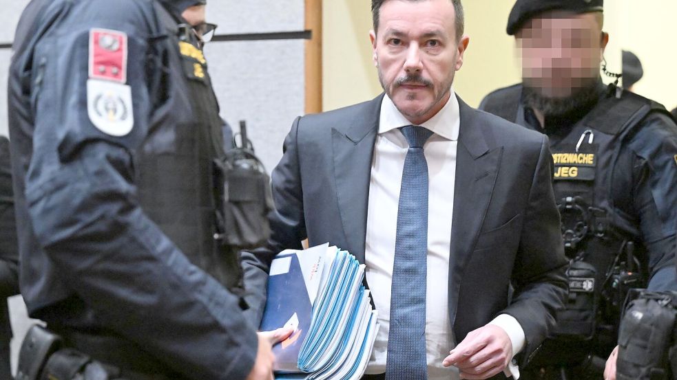 Am zweiten Tag seines Prozesses musste sich Benko Aussagen von Zeugen stellen. Foto: Barbara Gindl