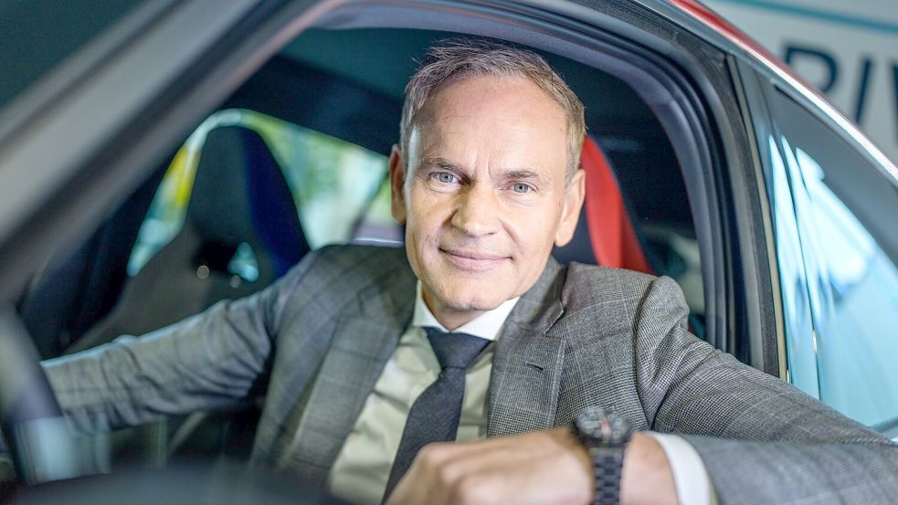 VW-Konzernchef Blume: Die Autoindustrie befindet sich in „stürmischen Zeiten“. Foto: Michael Kappeler