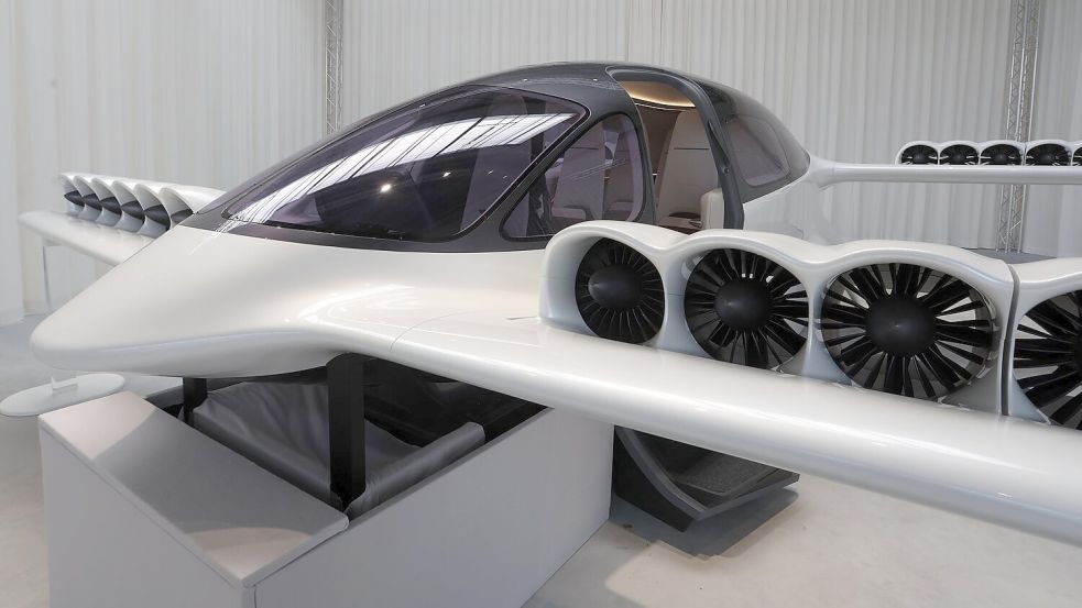 Die Patente für das einst mit großen Ambitionen gestartete Flugtaxi-Projekt Lilium sind nun aus der Insolvenzmasse heraus in die US-Konkurrenz verkauft worden. Foto: Karl-Josef Hildenbrand