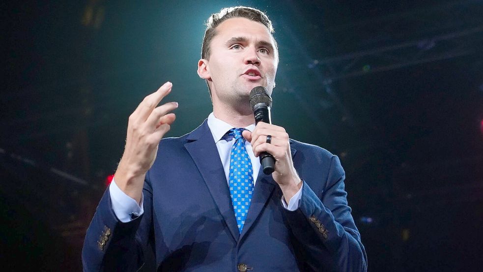 Charlie Kirk wurde im vergangenen Monat erschossen. (Archivbild) Foto: Ross D. Franklin/AP/dpa