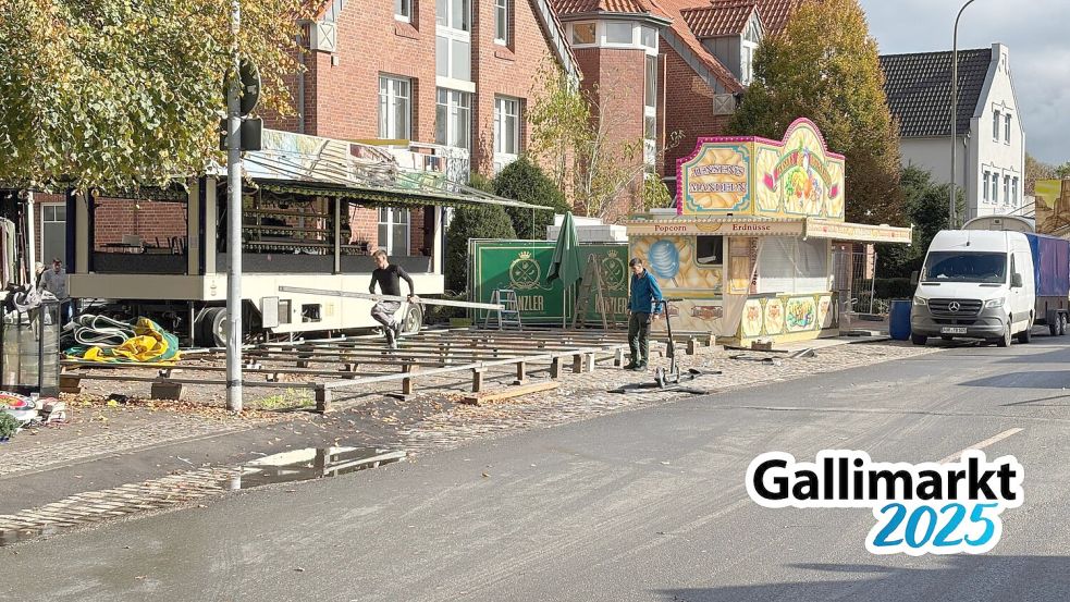 Am Montag ging es ans Abbauen. Foto: Jonas Bothe