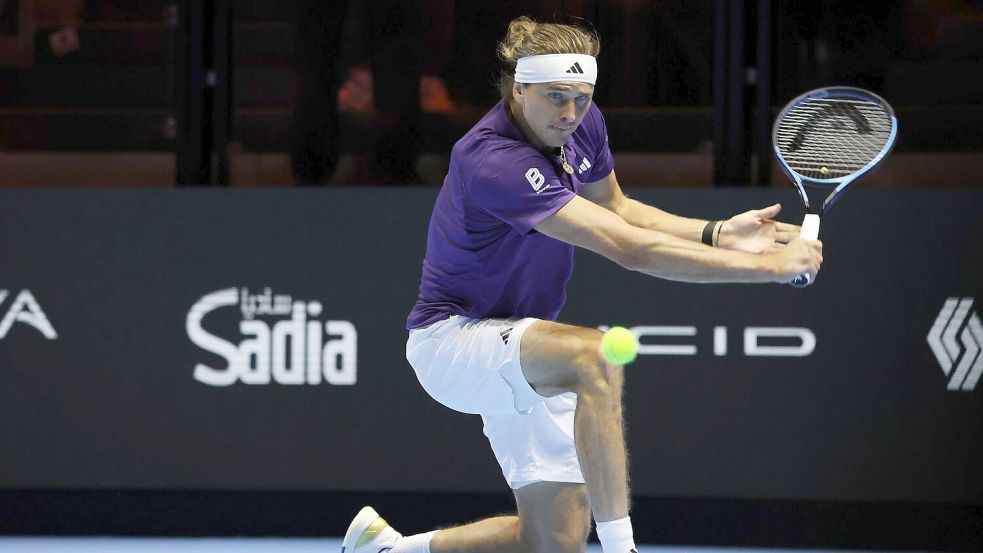 Kassierte die nächste Niederlage gegen seinen Angstgegner: Alexander Zverev. Foto: Felice Calabro