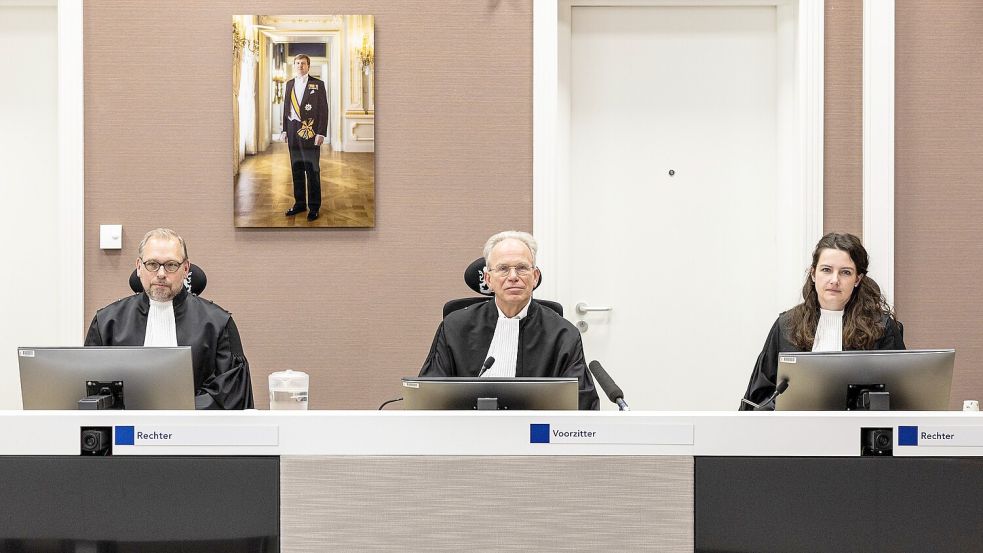 Das Gericht tagt seit Mai im Fall des Kunstraubs in Assen. Am Donnerstag war der jüngste Termin. Foto: Vincent Jannink/ANP/Imago Images