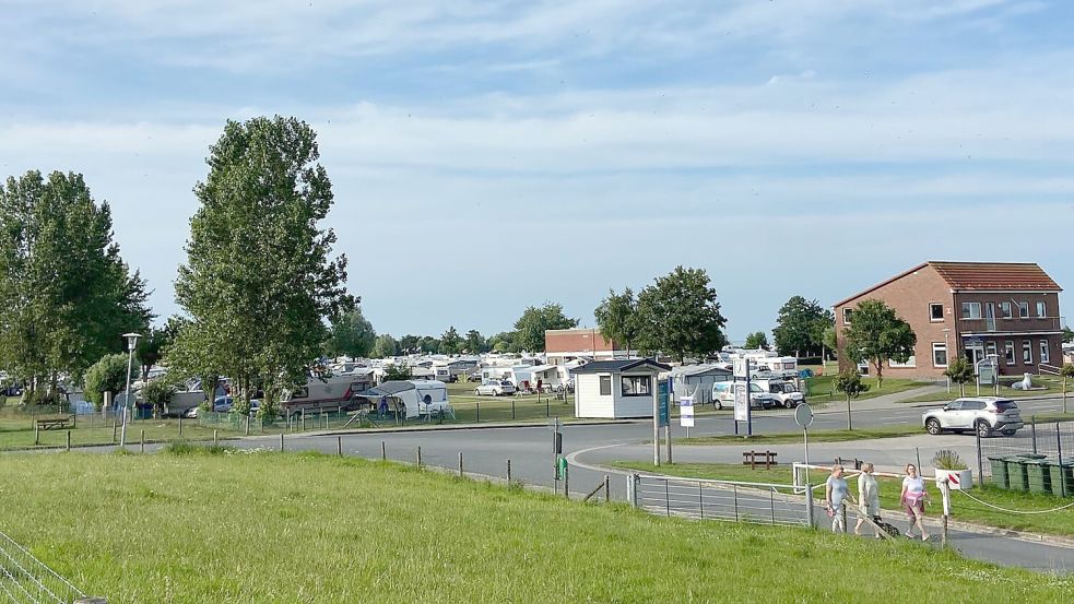 Der Campingplatz in Hooksiel wurde an die Überland Camping Gruppe mit Firmensitz in Berlin verkauft. Foto: Melanie Hanz/Archiv