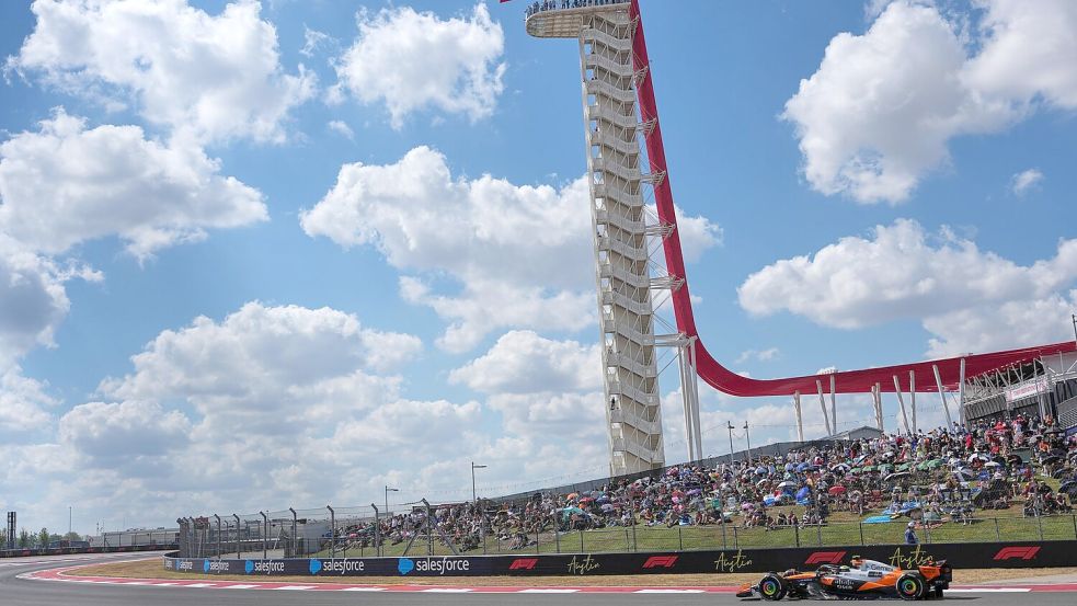Max Verstappen rast zur Pole. Foto: Nick Didlick/AP/dpa