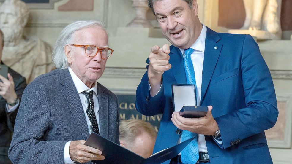 Doldinger erhielt vor gut zwei Jahren den Bayerischen Maximiliansorden. (Archivbild) Foto: Peter Kneffel/dpa
