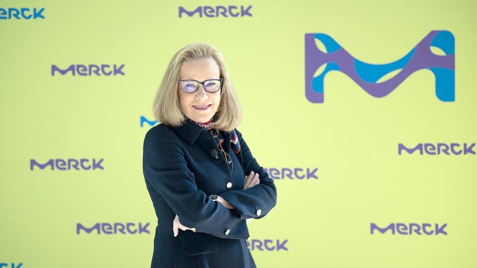 Merck-Chefin Belén Garijo war 2024 laut Studie die bestbezahlte Managerin (Archivbild) Foto: Arne Dedert