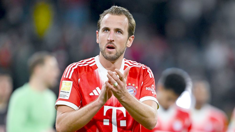 Harry Kane liefert dem FC Bayern aktuell das Rundum-sorglos-Paket. Foto: Sven Hoppe