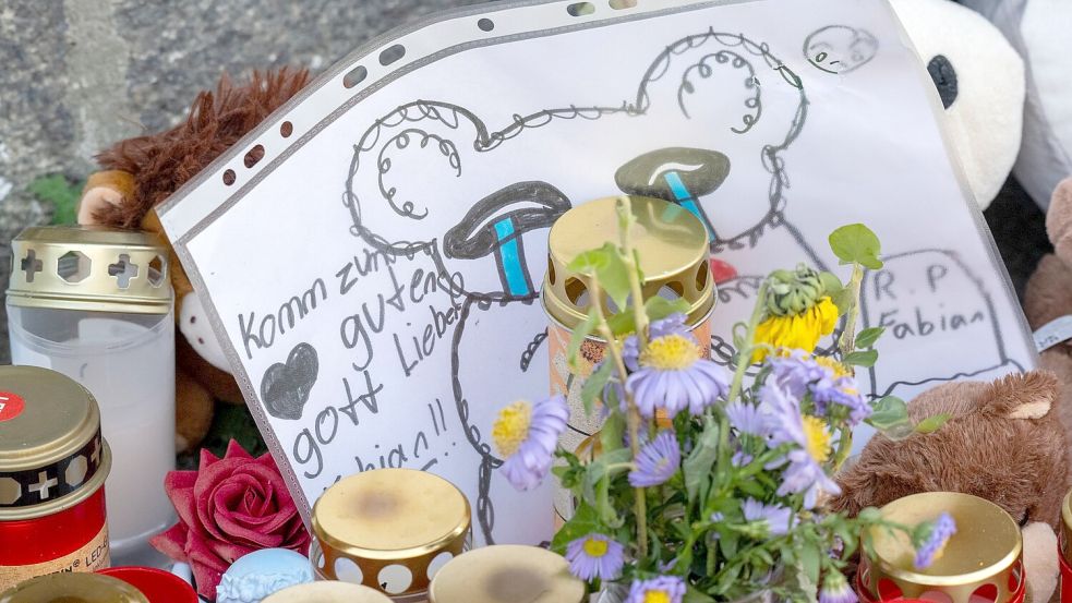 Die Trauer um den achtjährigen Fabian ist groß in Güstrow. Foto: Stefan Sauer