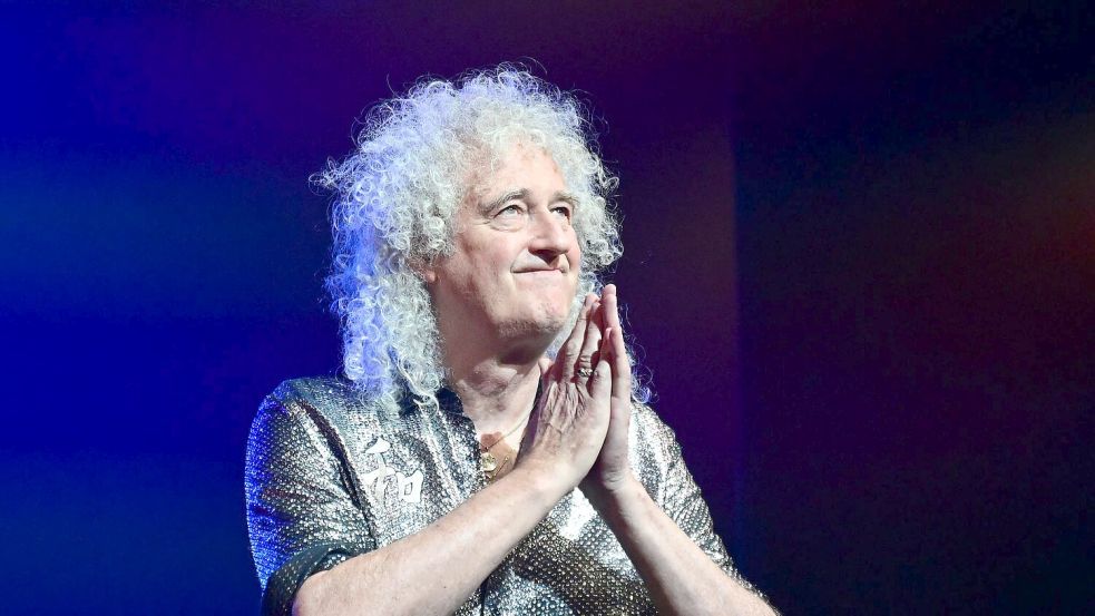Queen war nicht nur Freddie Mercury: Brian May selbst schrieb viele berühmte Songs. Foto: Bernd Weißbrod