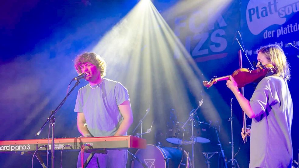 Die Indie-Pop-Band „Majanko“ aus Wilhelmshaven errang 2024 bei Plattsounds den ersten Platz. Am Samstag, 15. November, tritt sie als Pausenband in der Lagerhalle Osnabrück auf. Foto: Karl-Heinz Berger