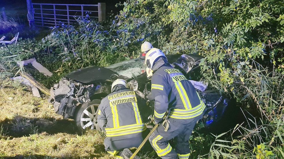 Die Feuerwehr war im Kreis Wittmund im Einsatz. Foto: Feuerwehr