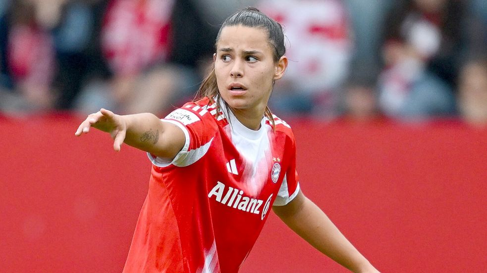 Schon wieder verletzt: Nationalspielerin Lena Oberdorf. (Archivbild) Foto: Sven Hoppe