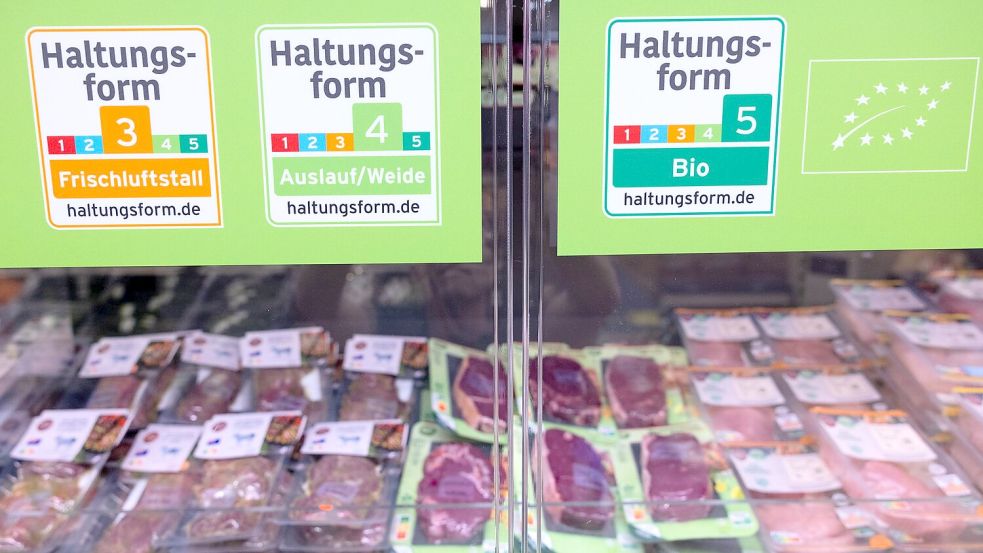 Die großen Handelsketten wollen bis 2030 auf höhere Haltungsformen umsteigen. (Archivbild) Foto: Rolf Vennenbernd
