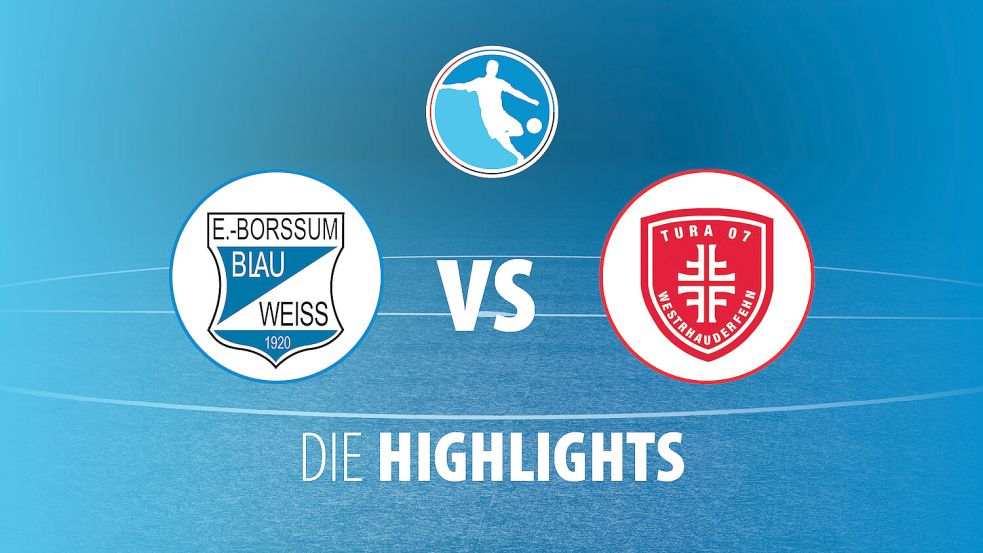 Jede Woche zeigen wir ein Spiel der Fußball-Bezirksliga Weser Ems 1 im Livestream.