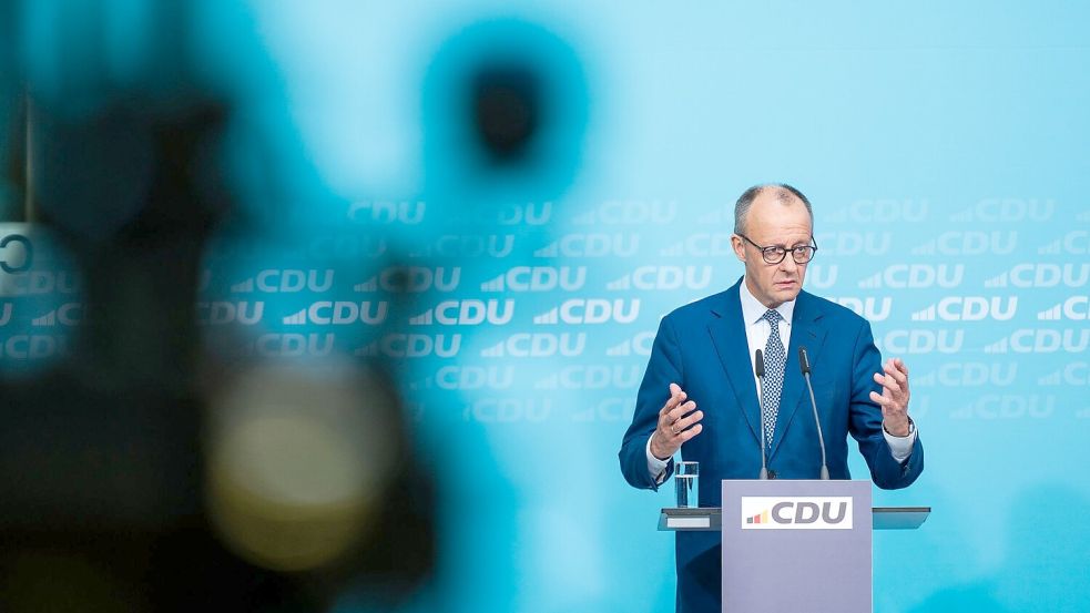 Merz hatte die Debatte in der vergangenen Woche mit einer Äußerung ausgelöst. Foto: Christophe Gateau/dpa