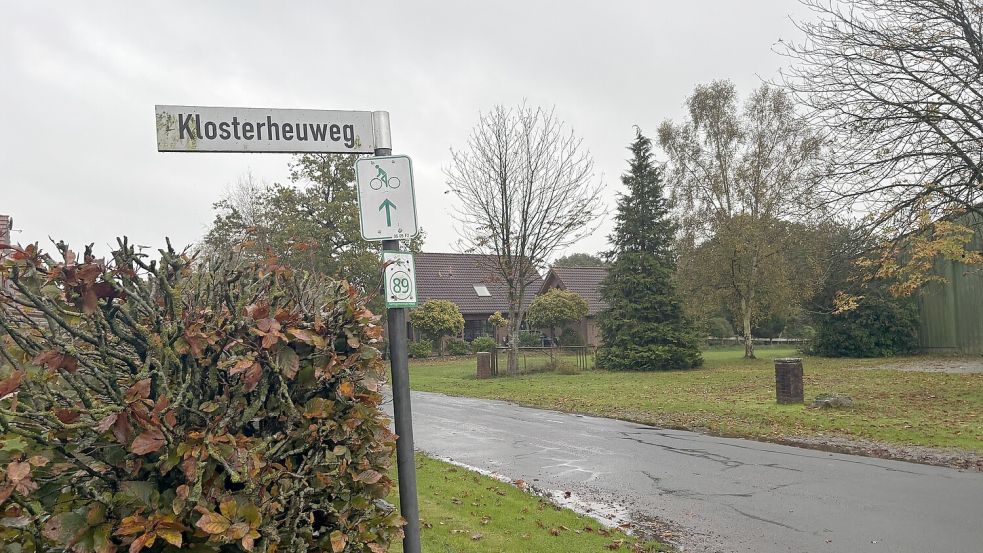 Ein Teil des Klosterheuwegs soll so schnell wie möglich saniert werden. Foto: Jasmin Oltmanns