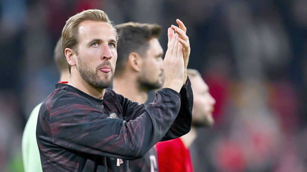Er traf natürlich auch: Harry Kane. Foto: Sven Hoppe
