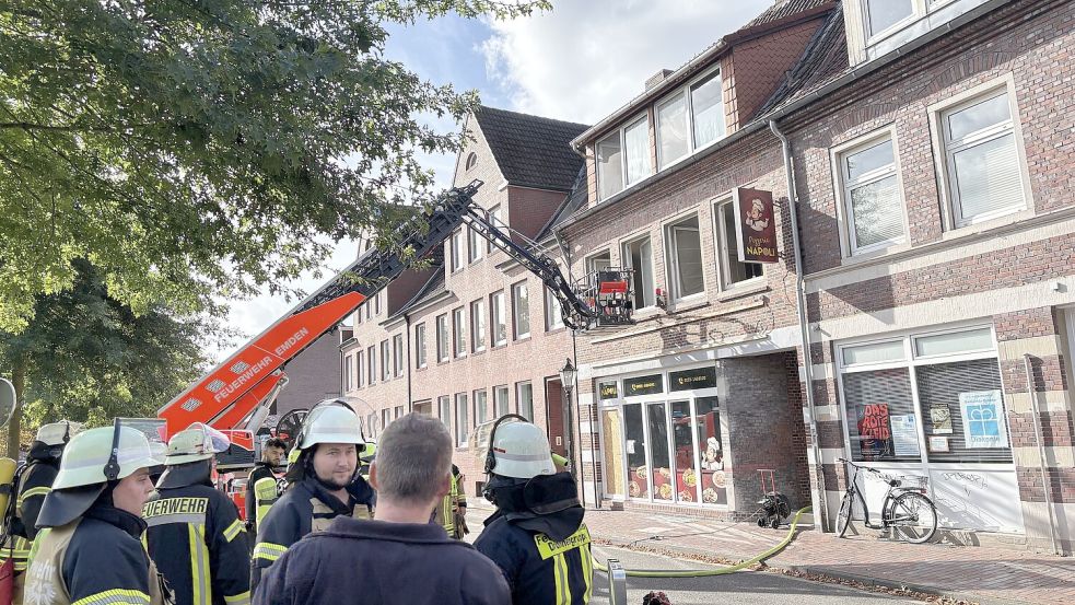 Wieder das Haus Hinter der Halle: Hier brannte es in diesem Jahr schon zweimal. Fotos: Stephanie Schuurman/Archiv