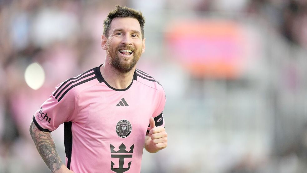Messi spielt weiter für Inter Miami. (Archivbild) Foto: Rebecca Blackwell/AP/dpa