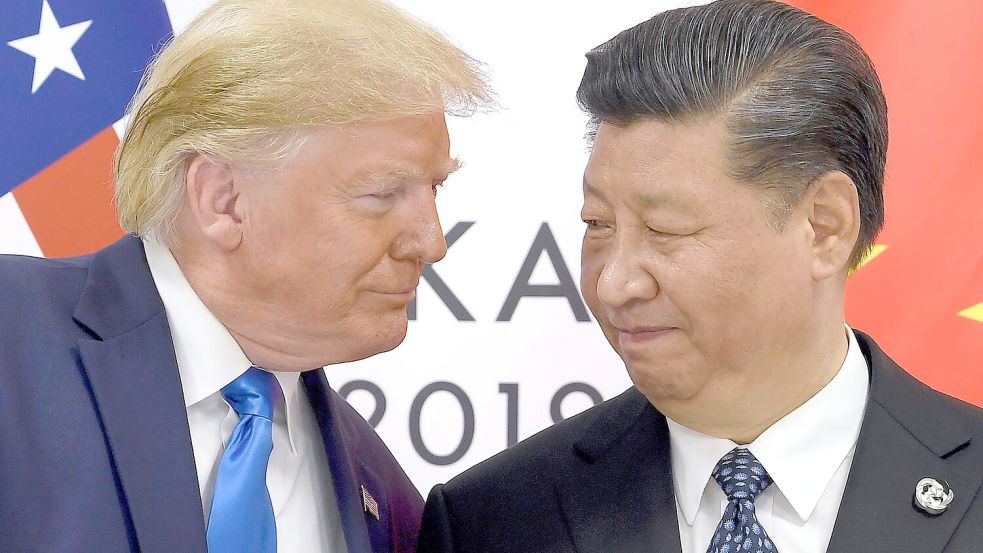 Trump hatte Xi bereits in seiner ersten Amtszeit mehrmals getroffen. (Archivbild) Foto: Susan Walsh/AP/dpa