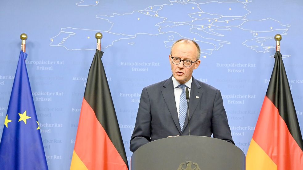 Kanzler Friedrich Merz will russische Vermögenswerte zugunsten der Ukraine nutzen. Foto: Ansgar Haase