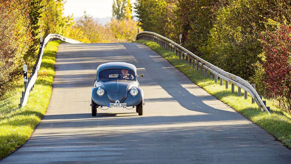 Das Auto erreicht theoretisch bis zu 100 Stundenkilometer. Foto: Moritz Frankenberg